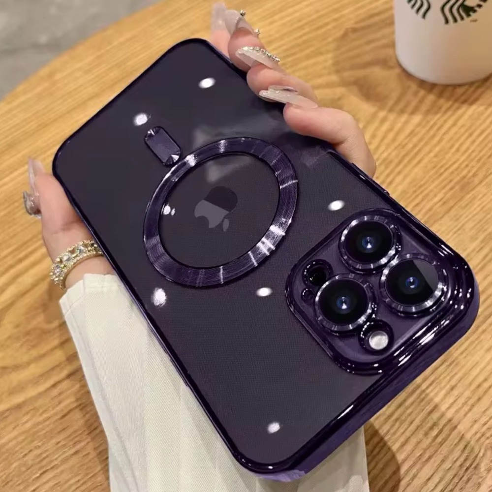 For IPhone 16 Pro 
Apple Deep Purple iPhone Case